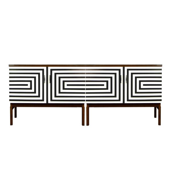 sideboard vintage prl komoda