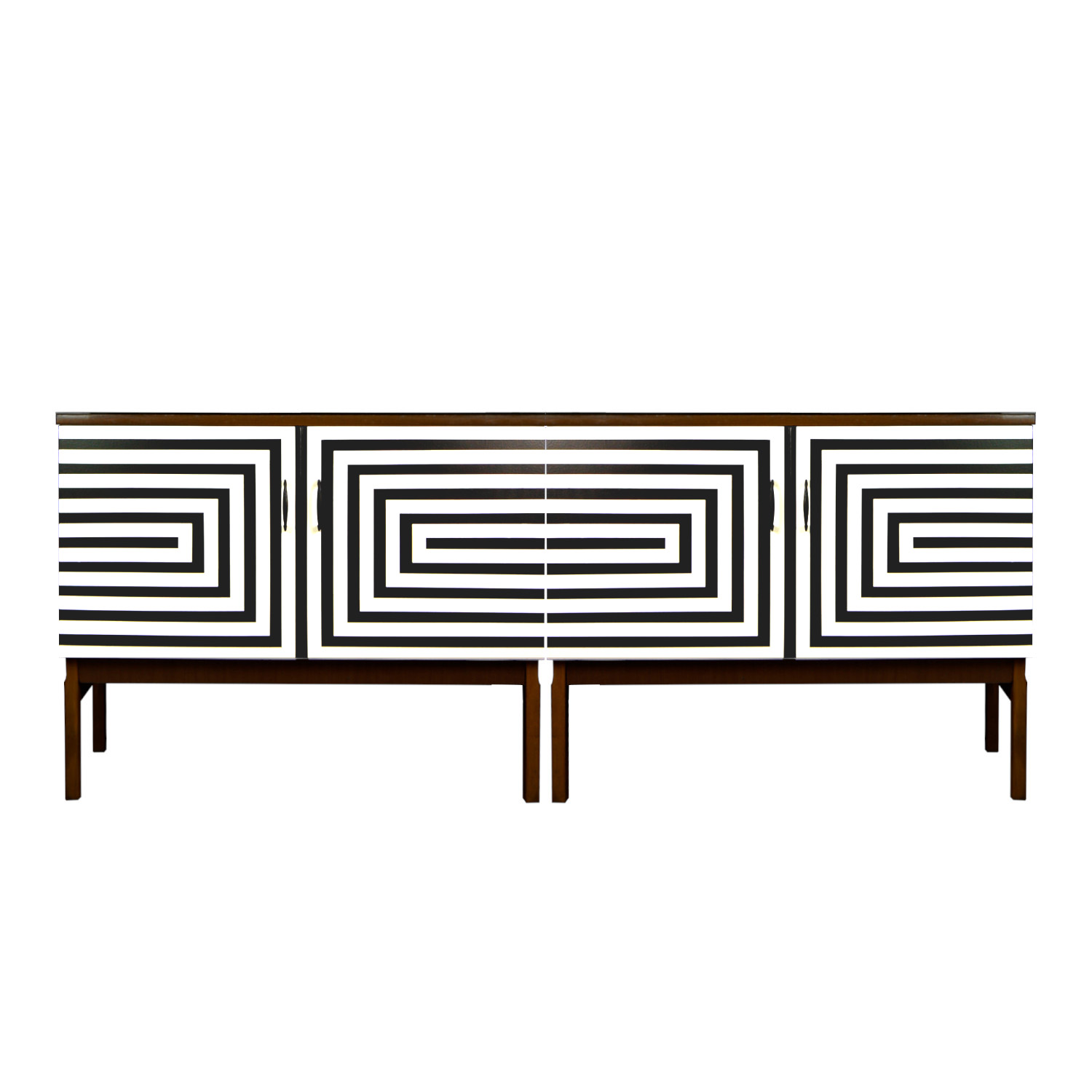 sideboard vintage prl komoda