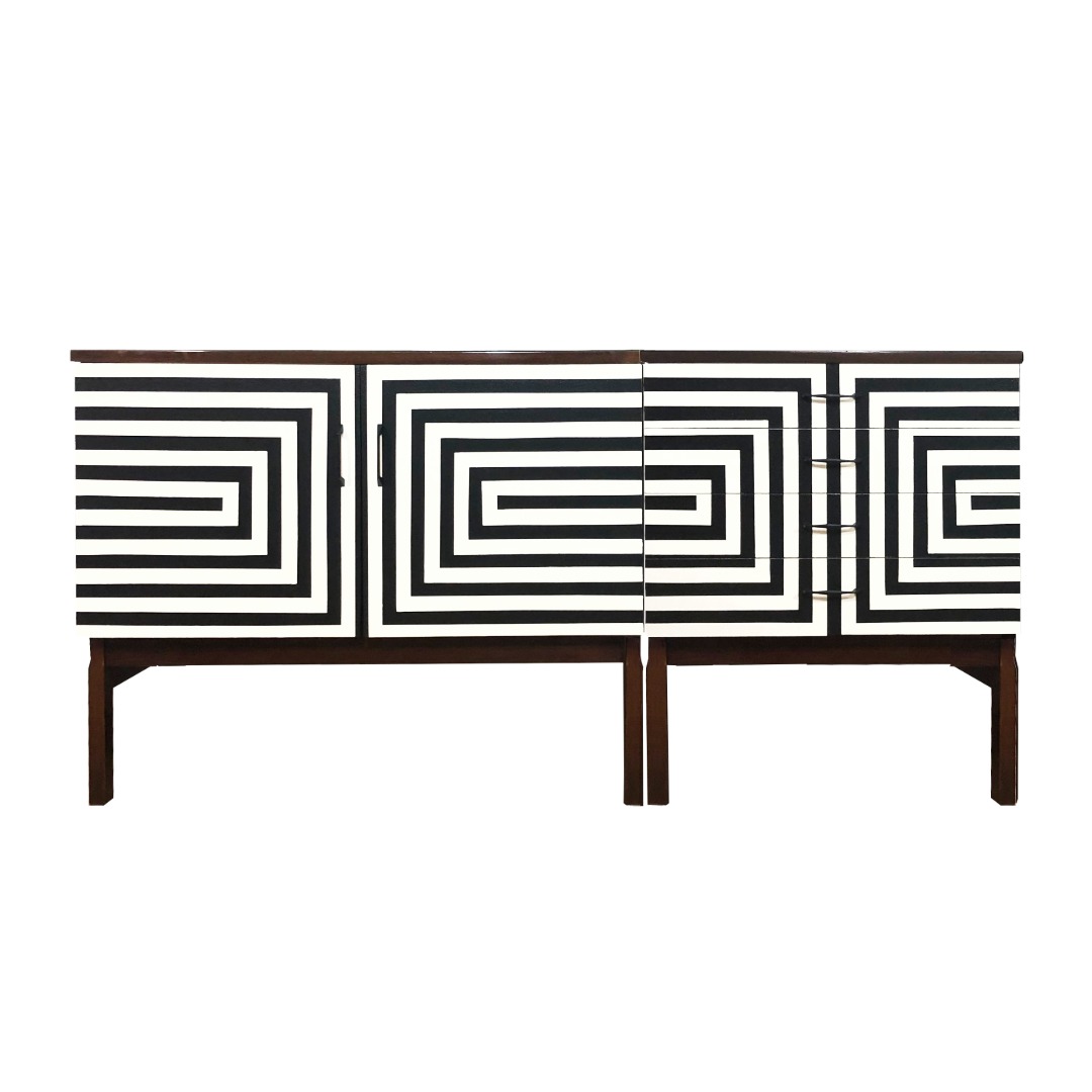 sideboard komoda vintage prl