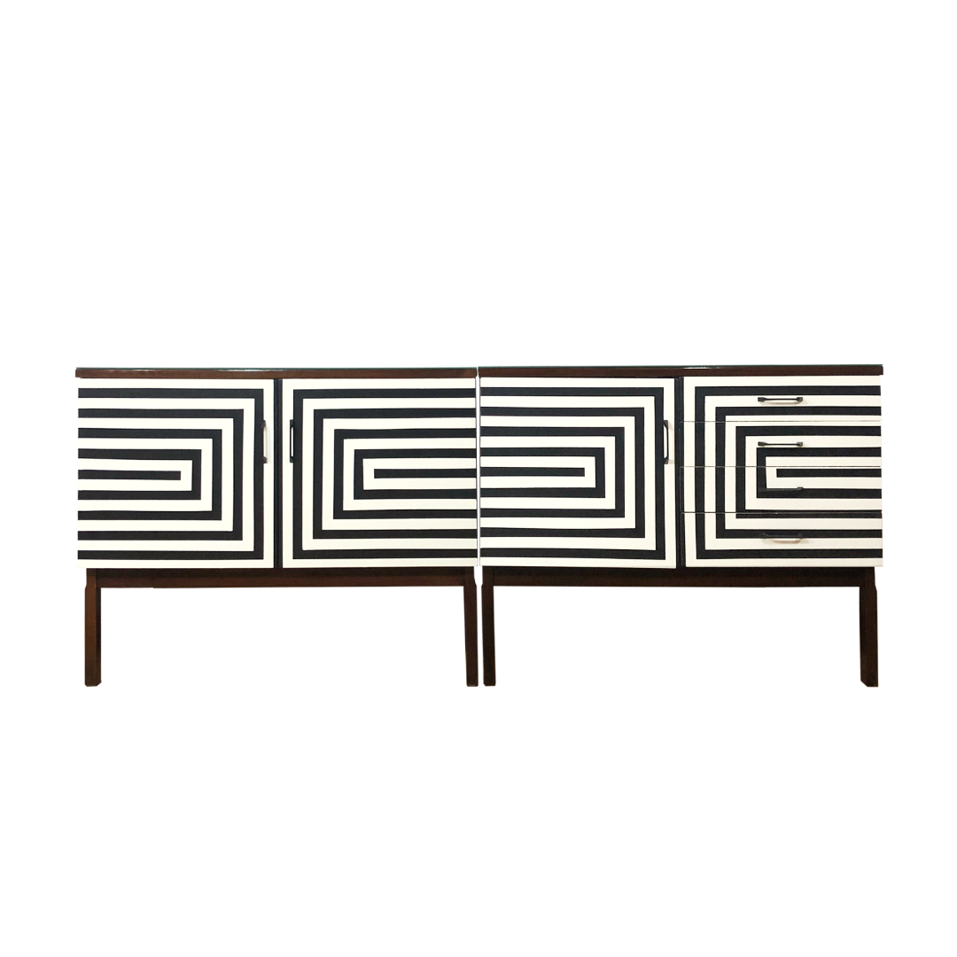sideboard komoda vintage prl