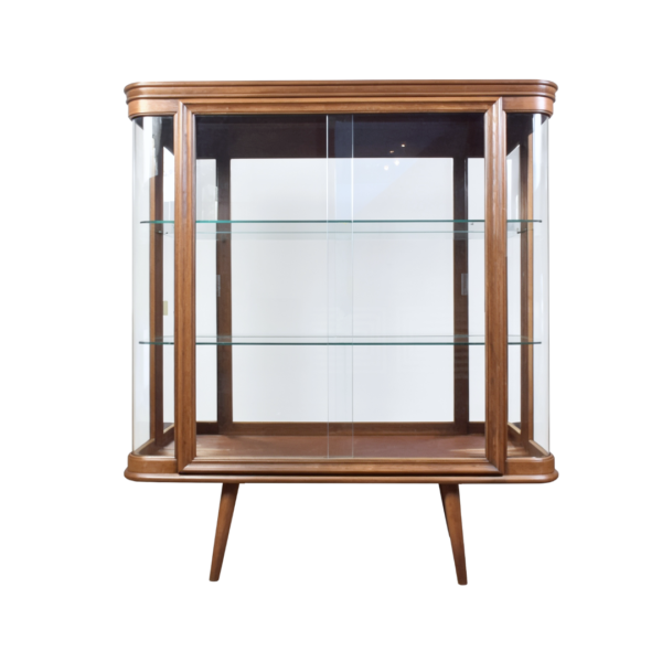 witryna glasscase vintage prl